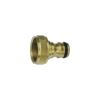 Messing-Klick-Stecker mit Innengewinde 1/2" Messing-Klick-Stecker mit Innengewinde 1/2"