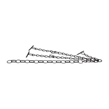Kuhkette doppelt, 5mm, mit Flachgliedern  65-100cm Kuhkette doppelt, 5mm, mit Flachgliedern  65-100cm