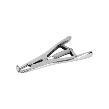 Spannzange (Metall) zum Anlegen von Gummiringen Spannzange (Metall) zum Anlegen von Gummiringen