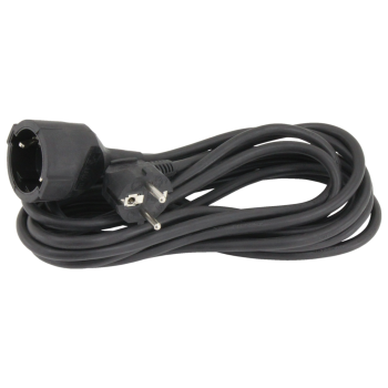 230V/16A PVC-Verlängerungskabel mit Schutzkontakt-Stecker und Kupplung, 3m Kabellänge 230V/16A PVC-Verlängerungskabel mit Schutzkontakt-Stecker und Kupplung, 3m Kabellänge