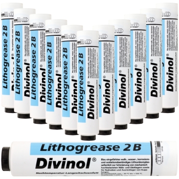 12x Lube Shuttle 400g DIVINOL LITHOGREASE 2B Komplex-SF KP2N-30 12x Lube Shuttle 400g DIVINOL LITHOGREASE 2B Komplex-SF KP2N-30