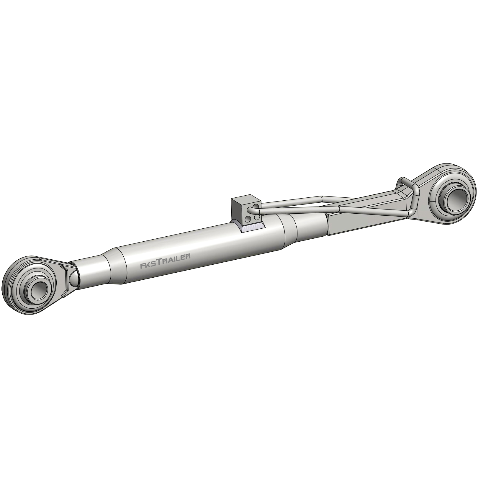 Oberlenker Kat 3 590 - 780mm mit Fanghaken für John Deere 6800 - 6930