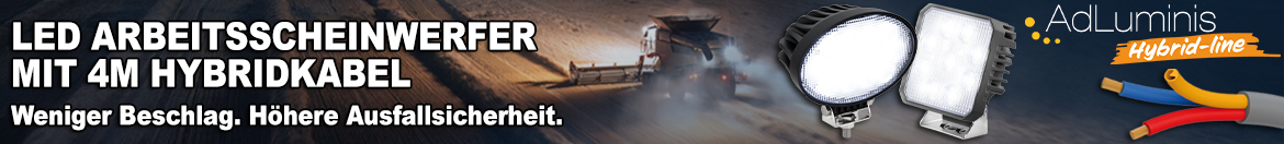 Banner - Hybridline Arbeitsscheinwerfer