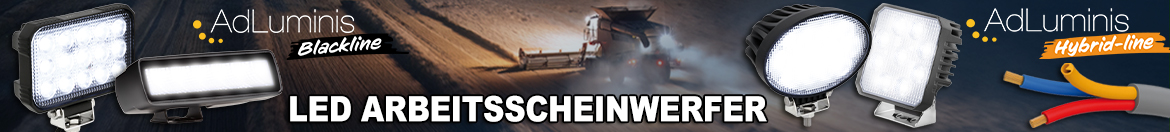 Banner - LED Arbeitsscheinwerfer