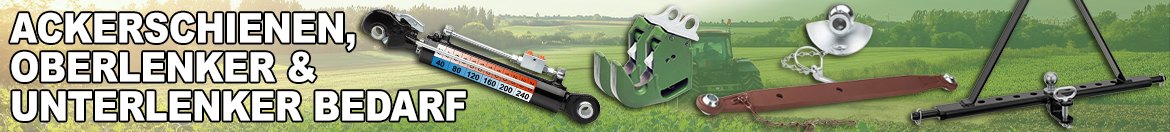 Banner - Ackerschienen, Oberlenker und Unterlenker Bedarf