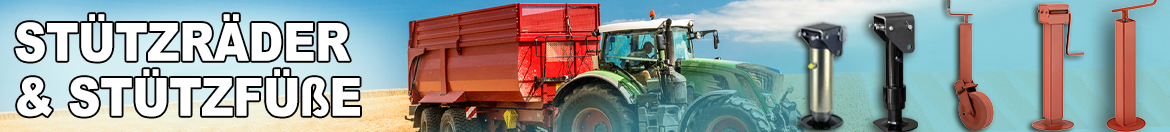 Banner - Stützräder und Stützfüße