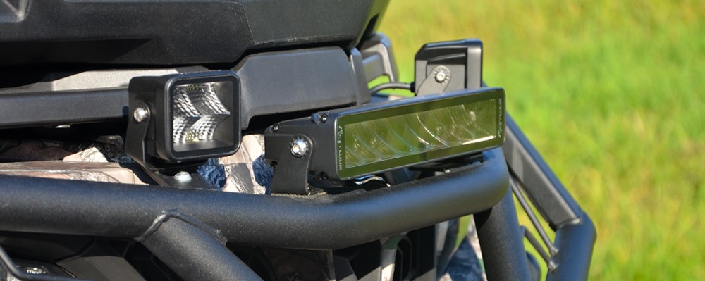 Blackline LED Lightbar und Arbeitsscheinwerfer